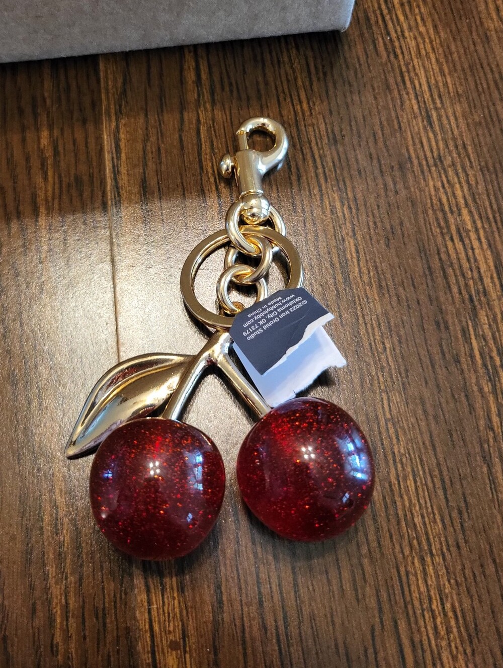 Cherry Bag Charm